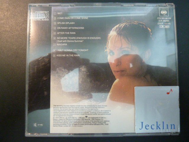 CD: Barbra Streisand - Wet – Usato da Au ZH venduto da sikoku 2