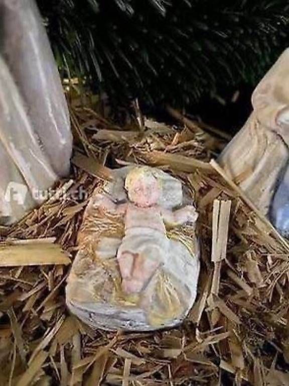 Statuette: Krippe in der Laterne – Usato da Frauenfeld venduto da Irene.Schuppli 2