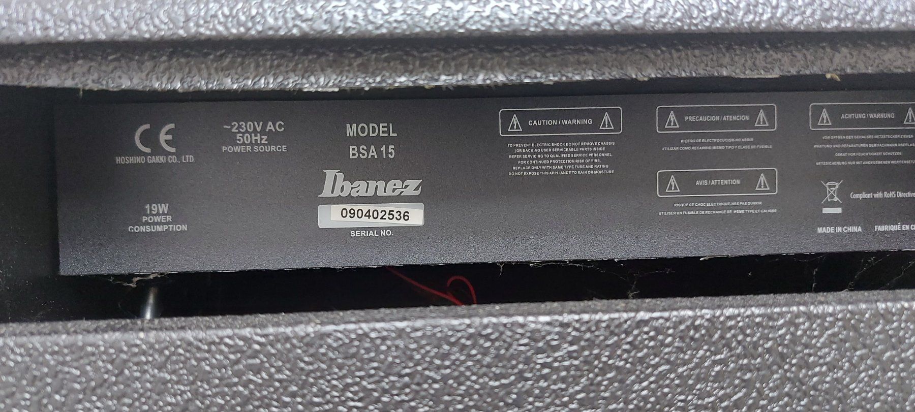 Ibanez Verstärker: Ibanez BSA 15 Bass Combo Amp. – Gebraucht aus Glattbrugg von Swissmusik 3