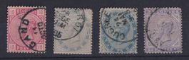 Belgien 1883: Serie Leopold II - Kat. 80.--