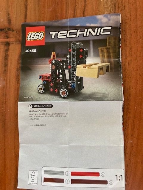Lego Kit di costruzioni: A vendre lego technic numéro : 30655 complet – Nuovo (secondo la descrizione) da Cornaux NE venduto da jen_yp8z