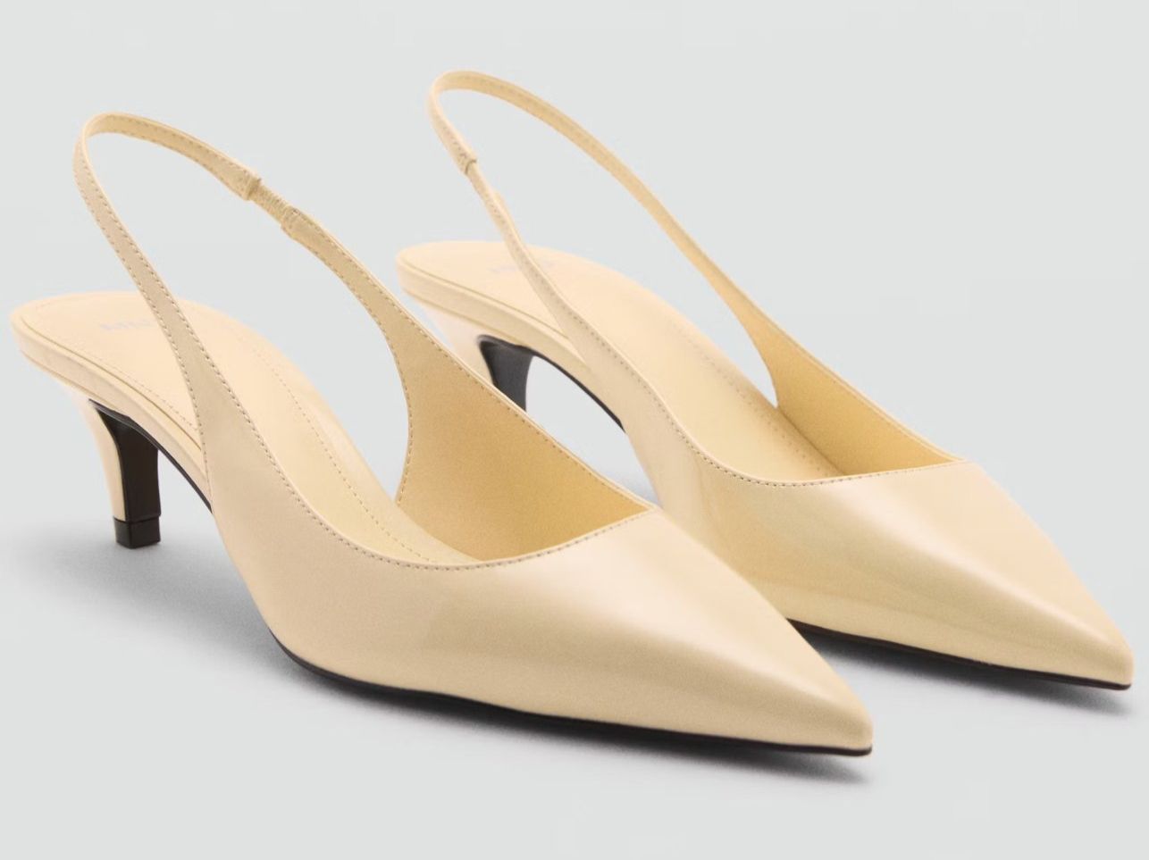 Mango Chaussures femmes: MNG Mango Slingbacks Gr. 36, pastellgelb – D'occasion à Tuggen par vivira 1