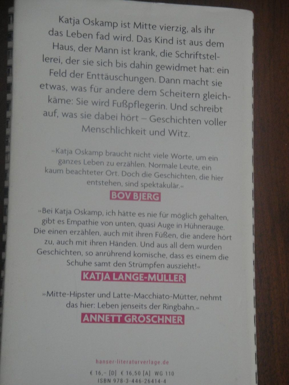 Libri: Geschichten einer Fusspflegerin von Katja Oskamp – Usato da Zollikerberg venduto da Kui 3