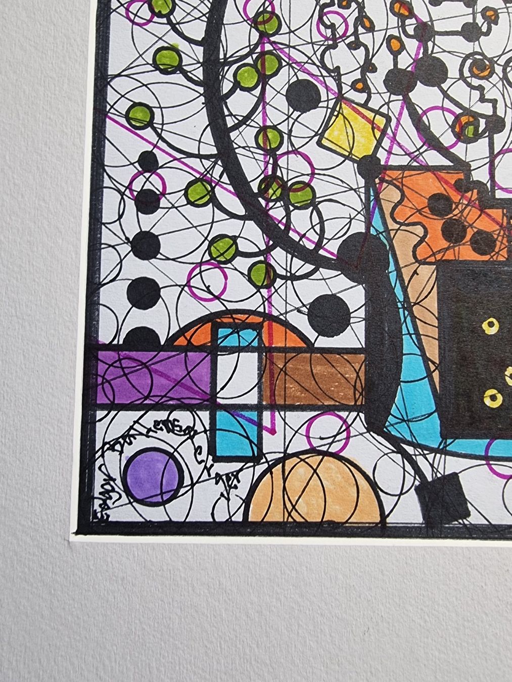 Dipinti: EDGAR BALTENSPERGER ORIGINAL ACRYL MISCHTECHNIK SIGNIERT – Usato da Gersau venduto da kunst-online 2