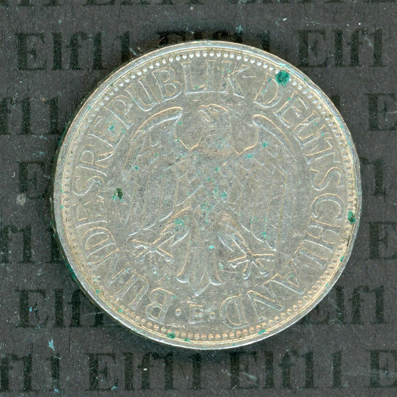 Tutti le monete: DEM___1.00 1976F -vz 1 Deutsche Mark – Usato da Widnau venduto da Elf11 1