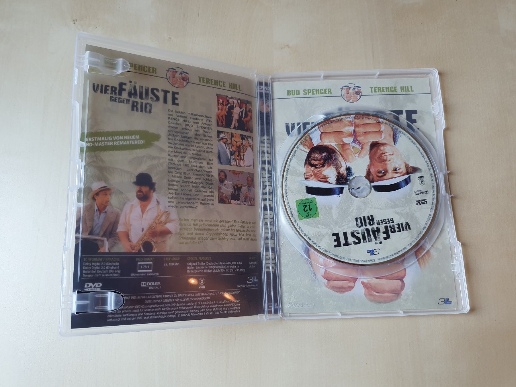 Alle DVDs: Vier Fäuste gegen Rio – Gebraucht aus Stansstad von collectorsshop 2