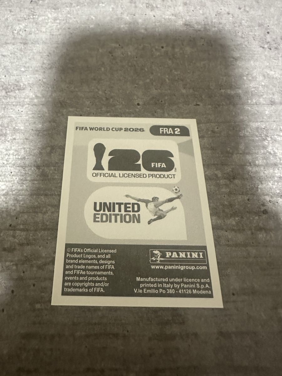 Panini Carte collezionabili: FRA 2 , FIFA WORLD CUP 2026 PANINI  – Nuovo (secondo la descrizione) da Frauenfeld venduto da 1PegPeg1 1