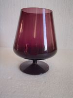 Vintage 50er Jahre lila Cognac Glas