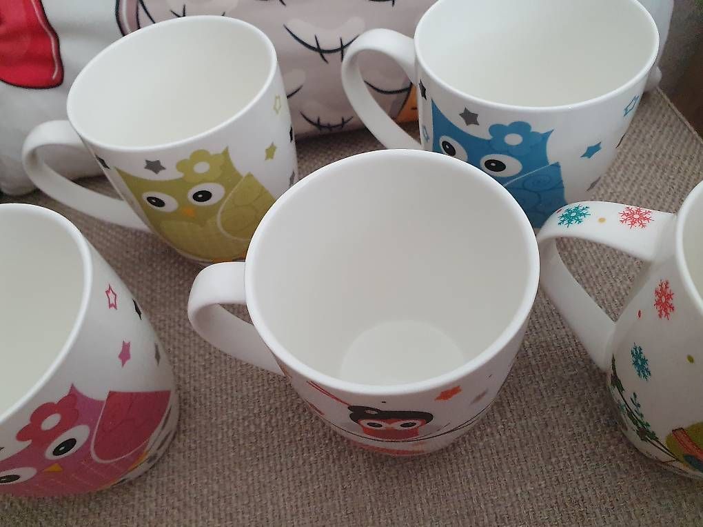 Tazze: Tassen Kaffee oder Tee "EULE" 5 Stück – Usato da Klingnau venduto da Fee1960 2