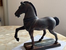 Pferdeskulptur,Metall