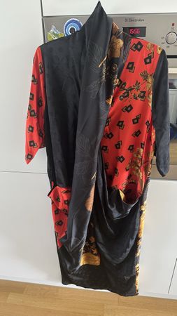 Free flowing multi-color dress
