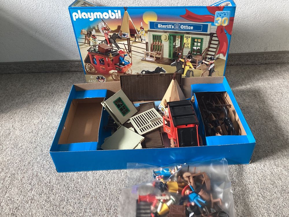 Playmobil Western 4431 - Set 30th Anniversary 1974-2004 - Neuf Scellé