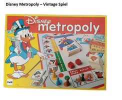 Disney Metropoly - Sehr seltenes Vintage Brettspiel
