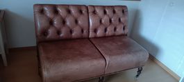 EICHHOLTZ LEDERSOFA , NEUWERTIG!