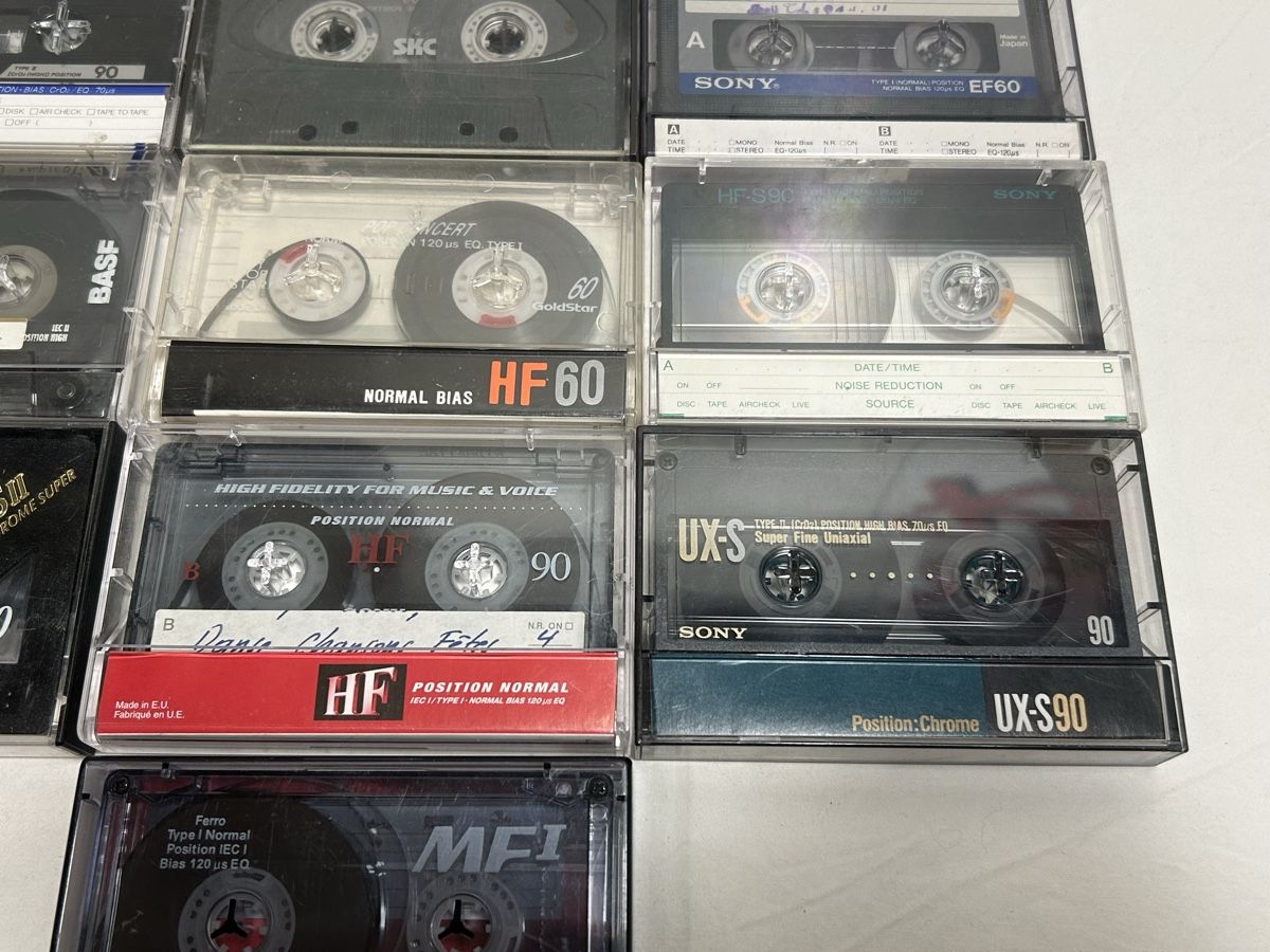 Kompaktkassetten: Cassettes audio Sony BASF divers  – Gebraucht aus Geneve von Fil1997 5