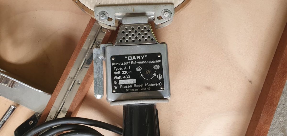 Postes à souder: Kunststoff Schweissapparat BARY – D'occasion à Zollikofen par daniel.rauch 2