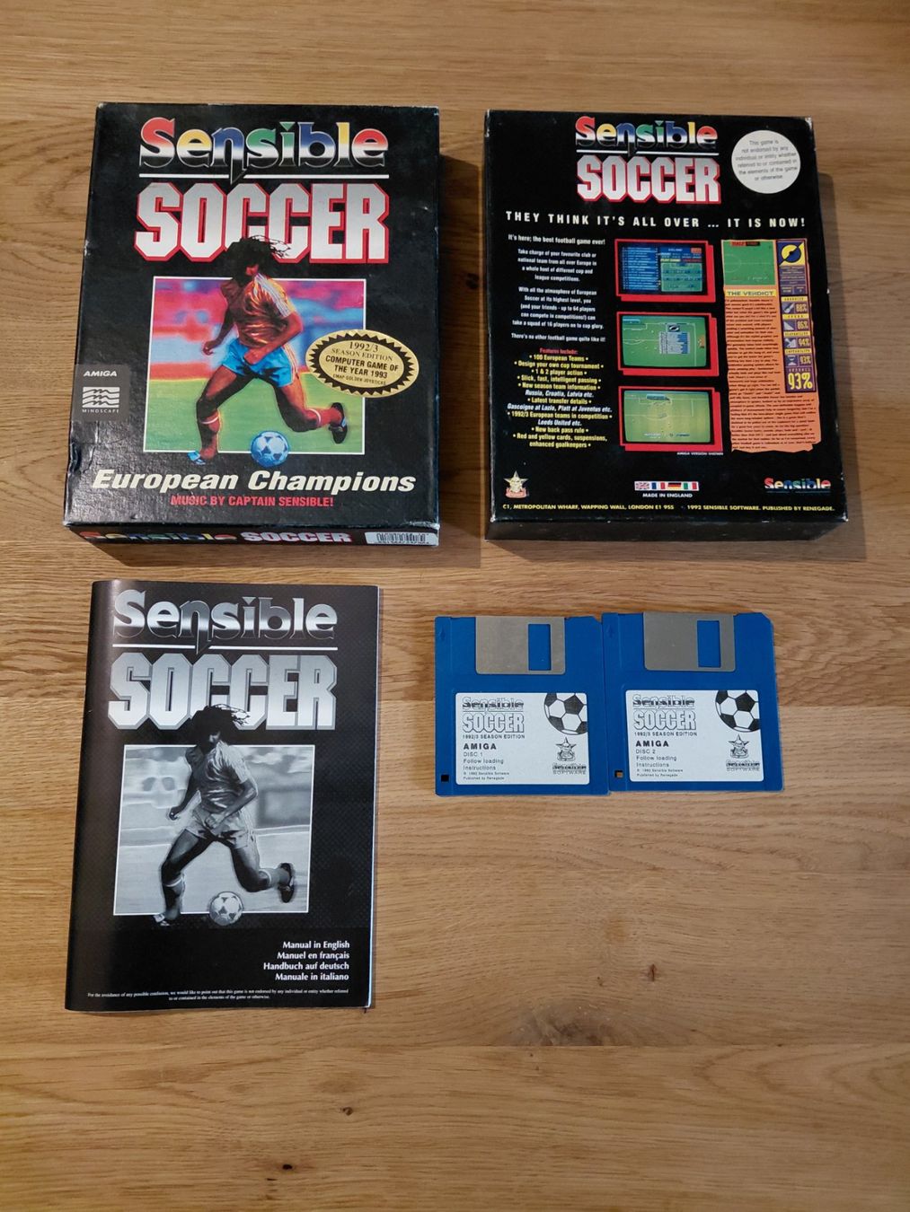 Commodore PCs: Amiga Klassiker Sensible Soccer – D'occasion à Beringen par Beringen75 2