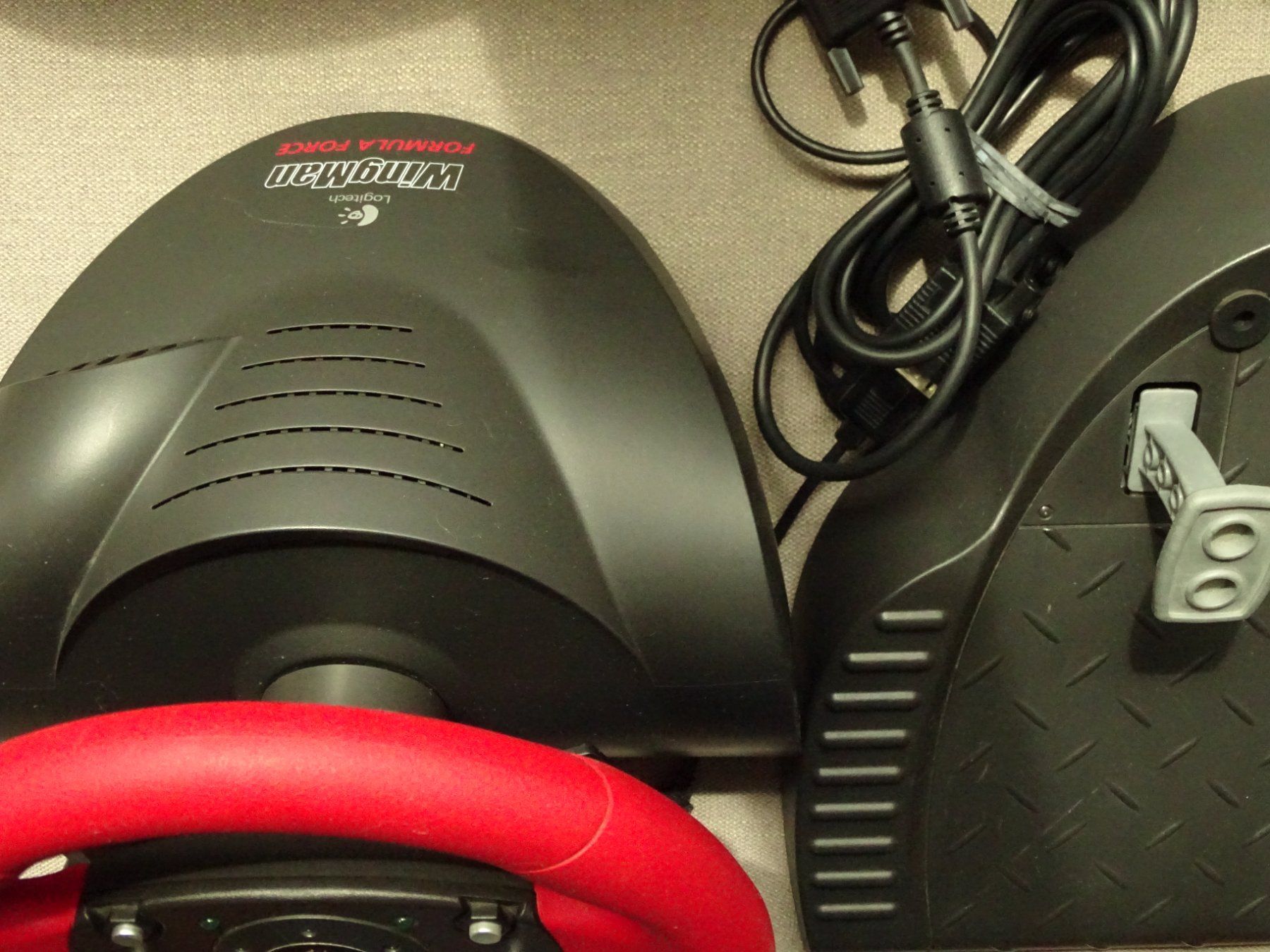 Logitech Controller: PC Lenkrad / Pedalerie Wingman Logitech – Gebraucht aus Hirzel von Musicman03 4