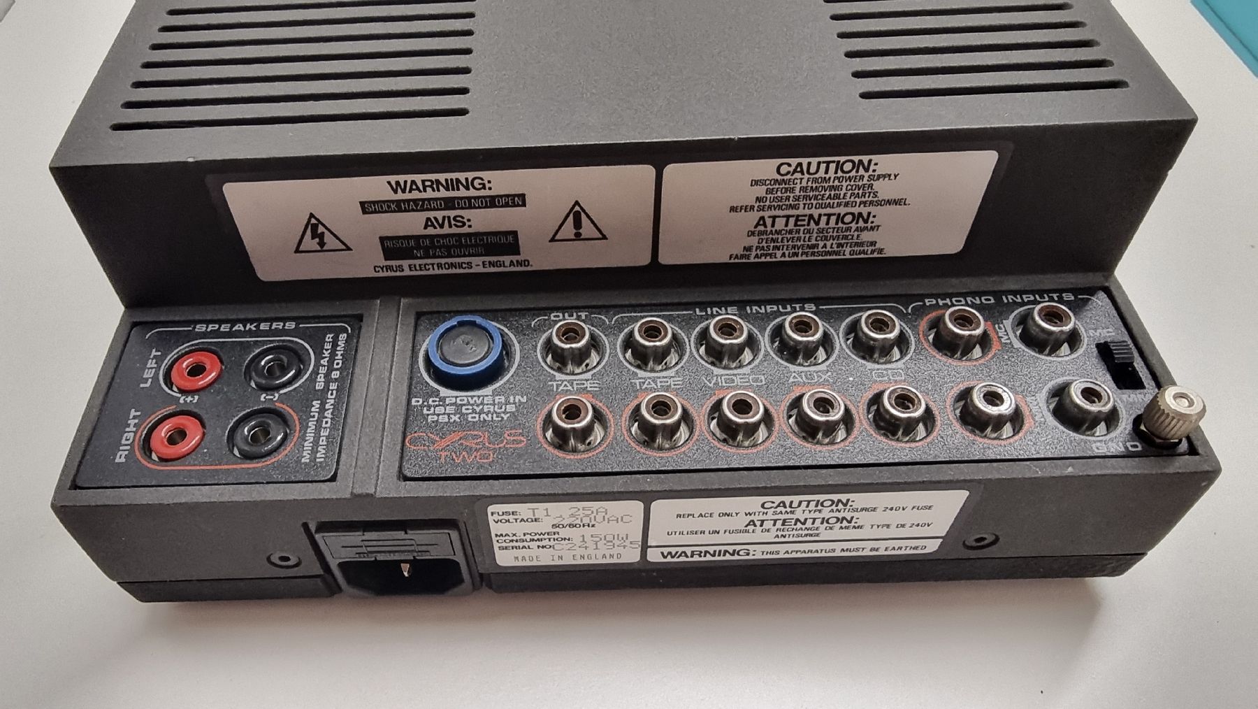 Cyrus Verstärker: Mission CYRUS Amp TWO – Gebraucht aus Schöfflisdorf von Silvervintage.CH 6