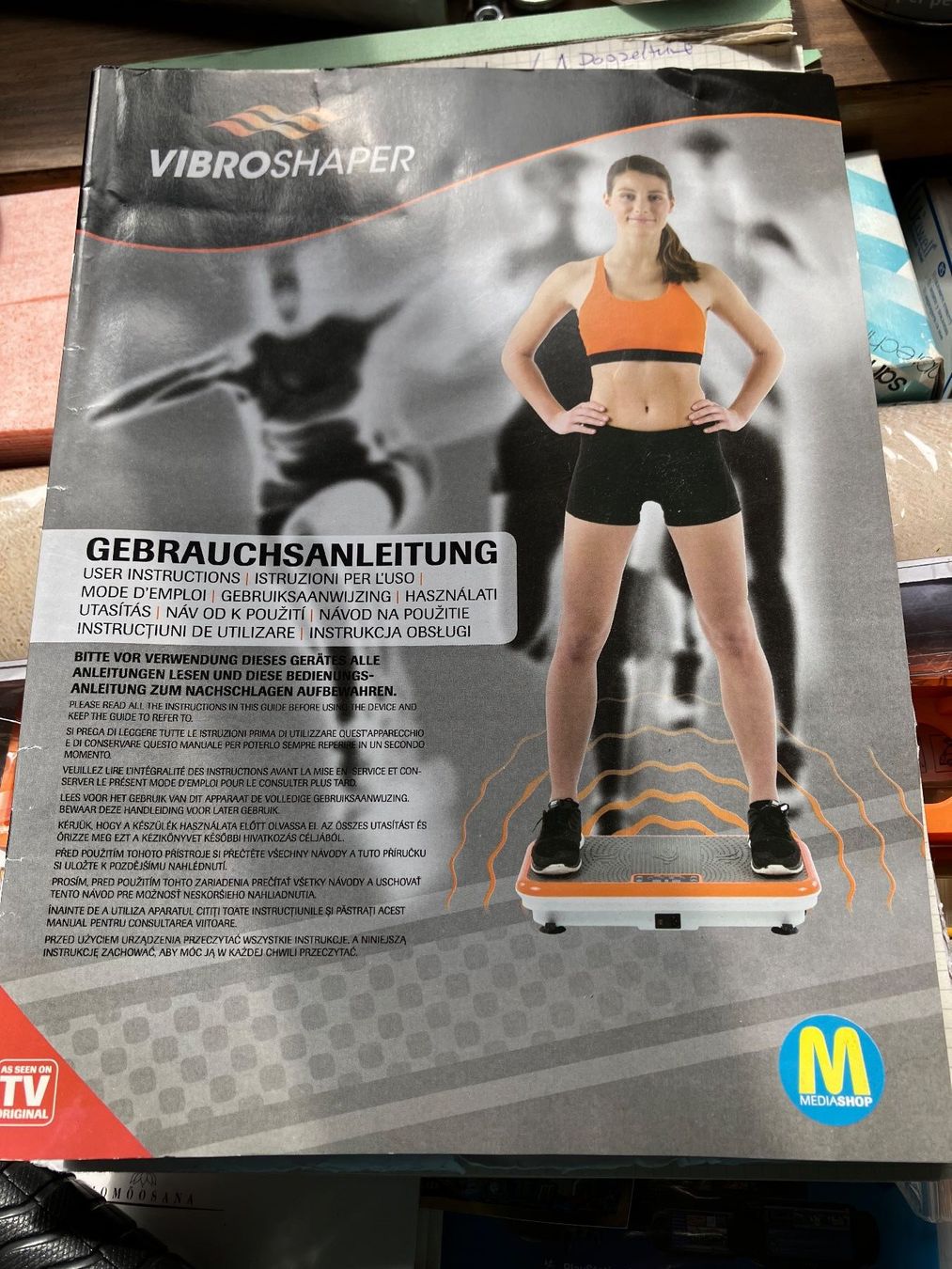 Vibroshaper Hometrainer: VibroShaper inkl. Gebrauchsanleitung – Usato da Baar venduto da Zugi2 3