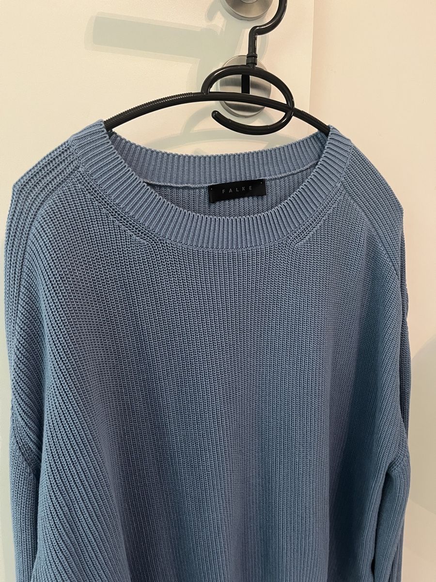 Falke Maglioni & Felpe: FALKE Strickpullover, hellblau, Grösse One Size, neuwertig – Usato da Zürich venduto da aar_zfg8