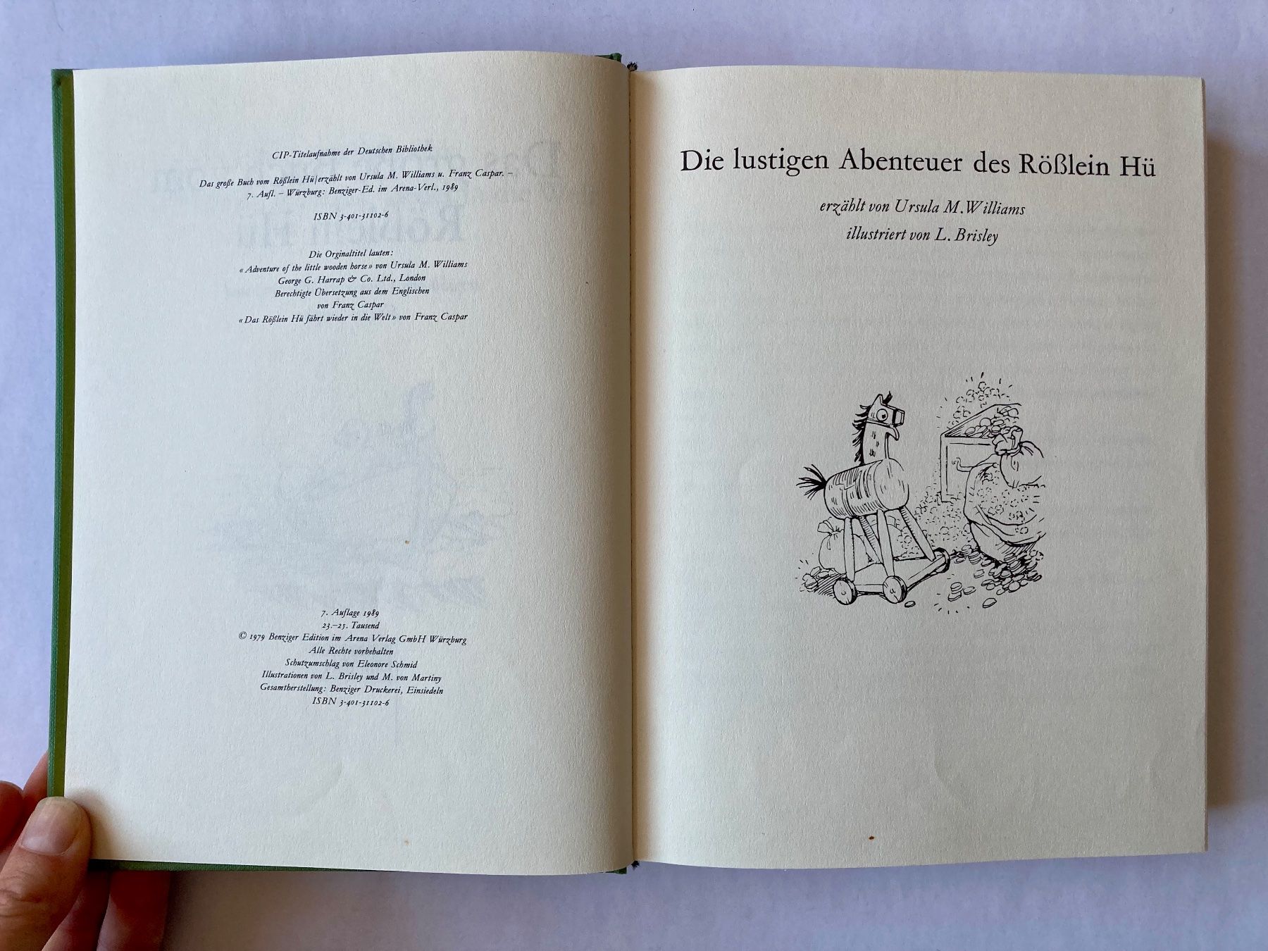 Bücher: Buch Klassiker: Rösslein Hü – Gebraucht aus Bubendorf von Alpenheidi 6