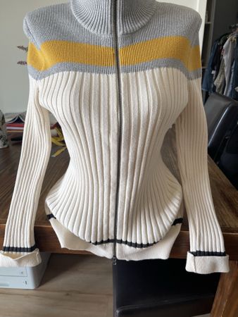 Pull Cardigan Elodie Bauer zippé M très très bon état 