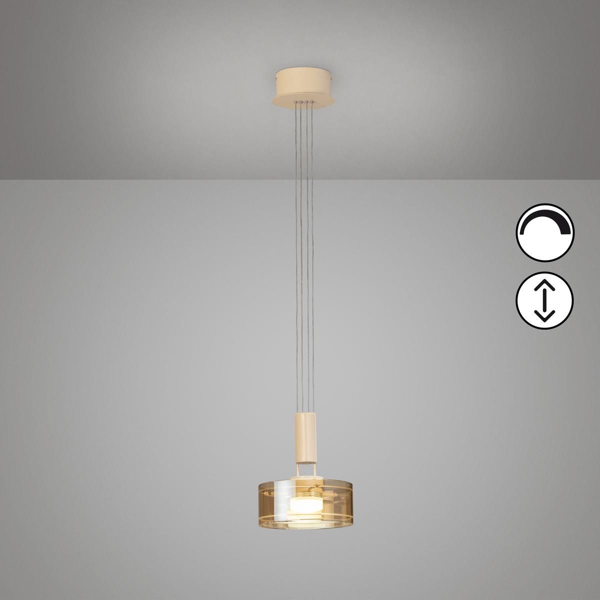 Lampadari & plafoniere: LED Pendelleuchte, Glasschirm,  19 cm Ø – Nuovo (secondo la descrizione) da Kreuzlingen venduto da Smart-Light