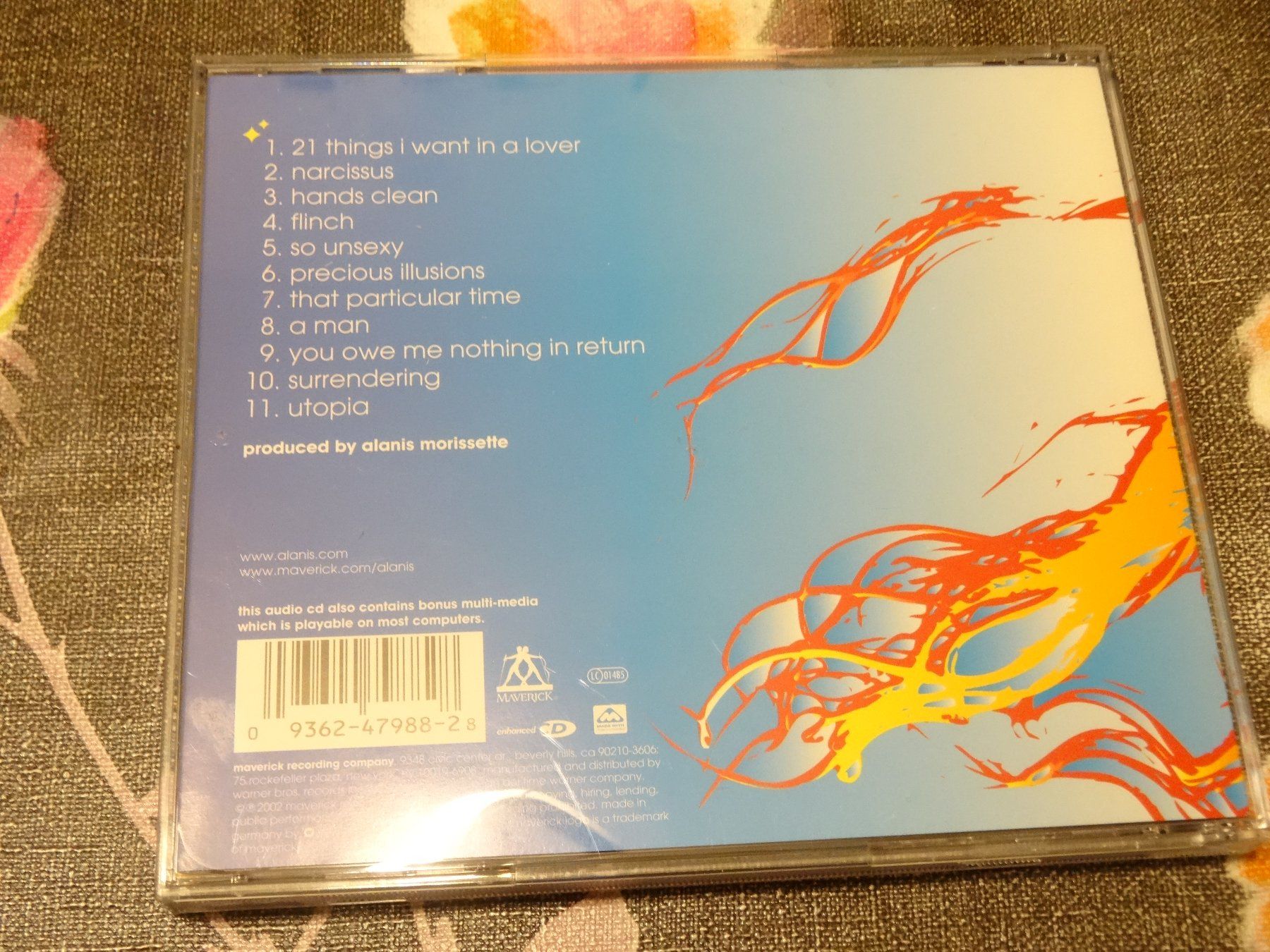 CDs: Alanis Morissette - Under rug swept CD – Gebraucht aus Olten von Disc-Ausverkauf 1