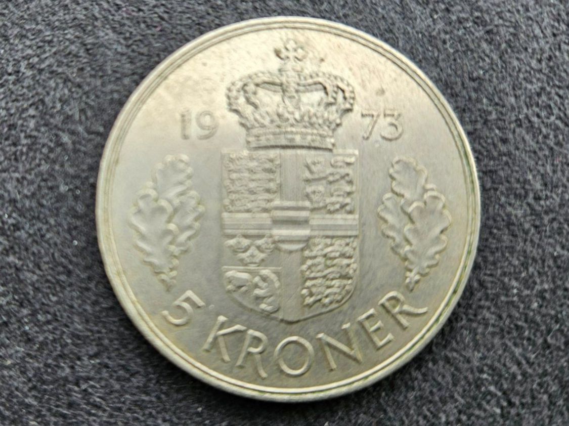 Tutti le monete: 2x 5 Kronen Dänemark 1966 & 1973 ab 1.- – Usato da wolfhausen venduto da Pgodi 4
