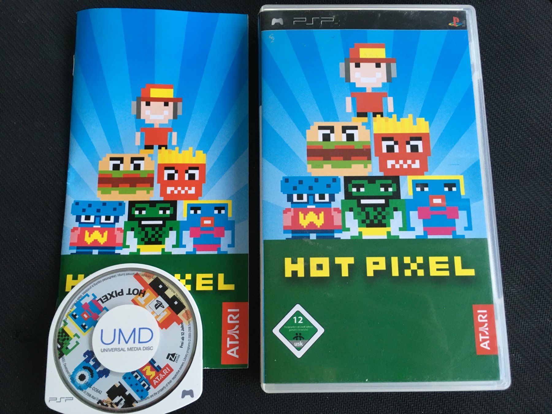 Sony Spiele: Hot Pixel für PSP – Gebraucht aus St.Gallen von sjosjo