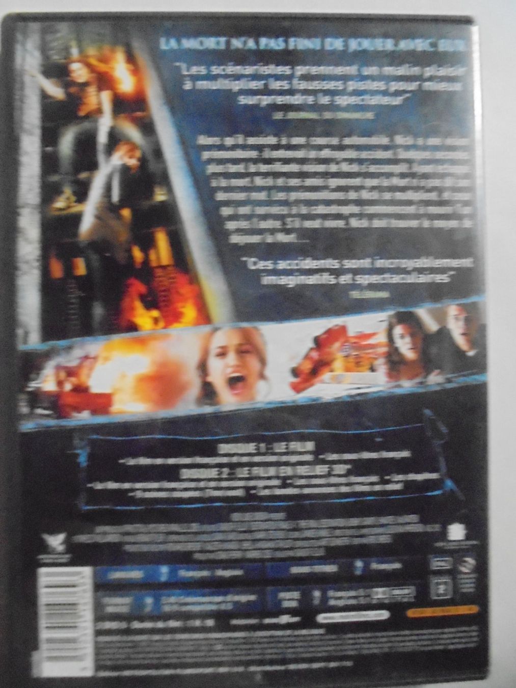 Alle DVDs: " Destination Finale 4" version 3D avec 4 paires lunettes 3D – Gebraucht aus Crissier von Promopost 1