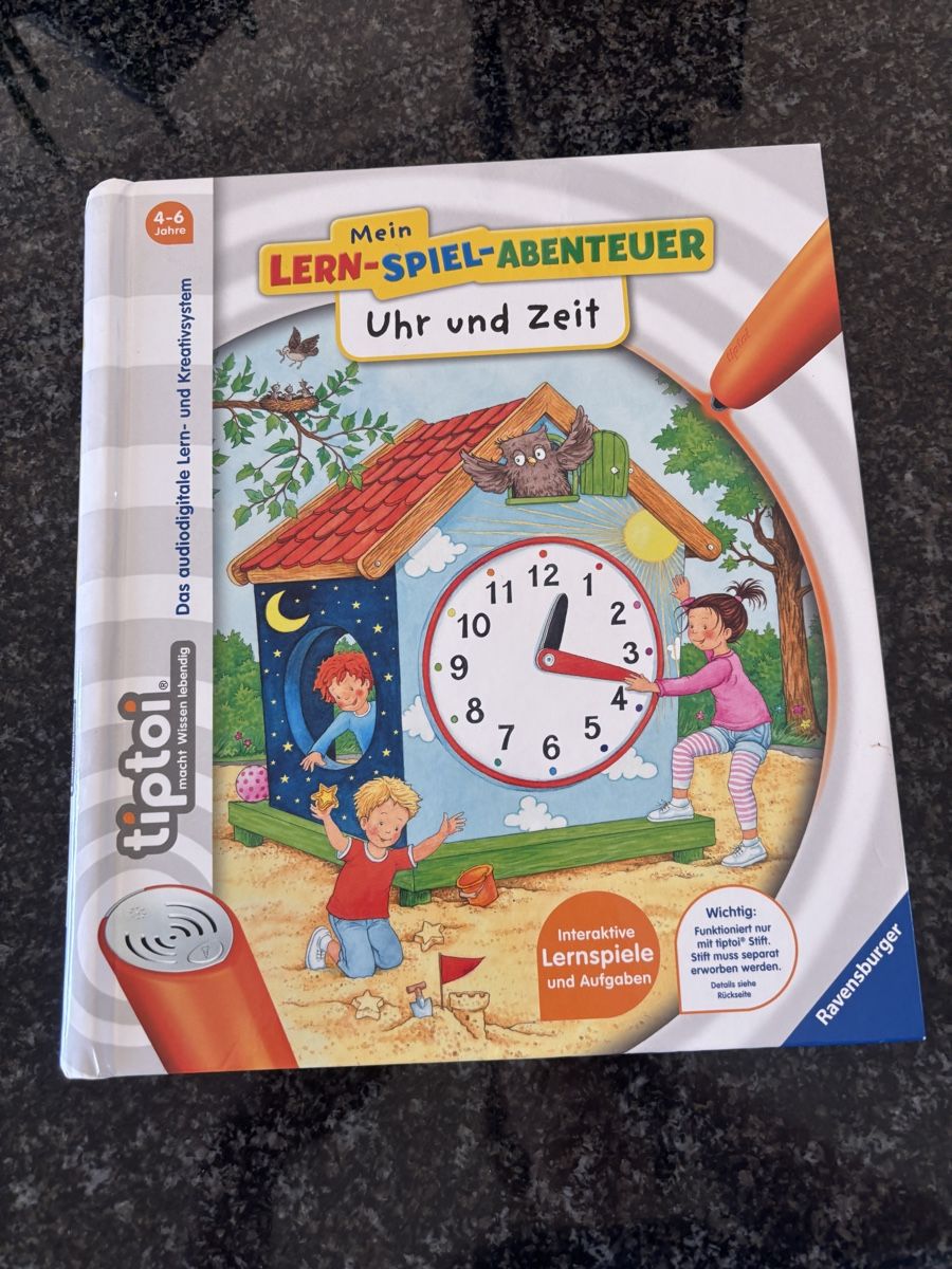 Bücher: Tiptoi Buch Uhr und Zeit – Gebraucht aus Grosswangen von Sunnyday35