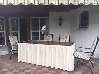 Ketten: Bankette-Tischcurtain, champagnerfarbig – Gebraucht aus Riniken von ruenzi 3