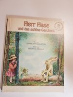 antikes Kinder Buch Der Hase und das schöne Geschenk 1969