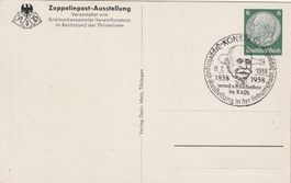 Deutsches Reich 6 Pf. GS-Pk mit Graf Zeppelin
