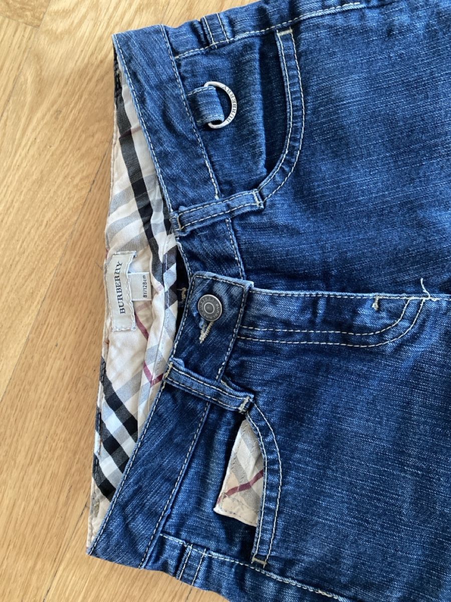 Burberry Pantaloni: Burberry Jeans Gr. 128 – Usato da Zumikon venduto da Teuchter 1