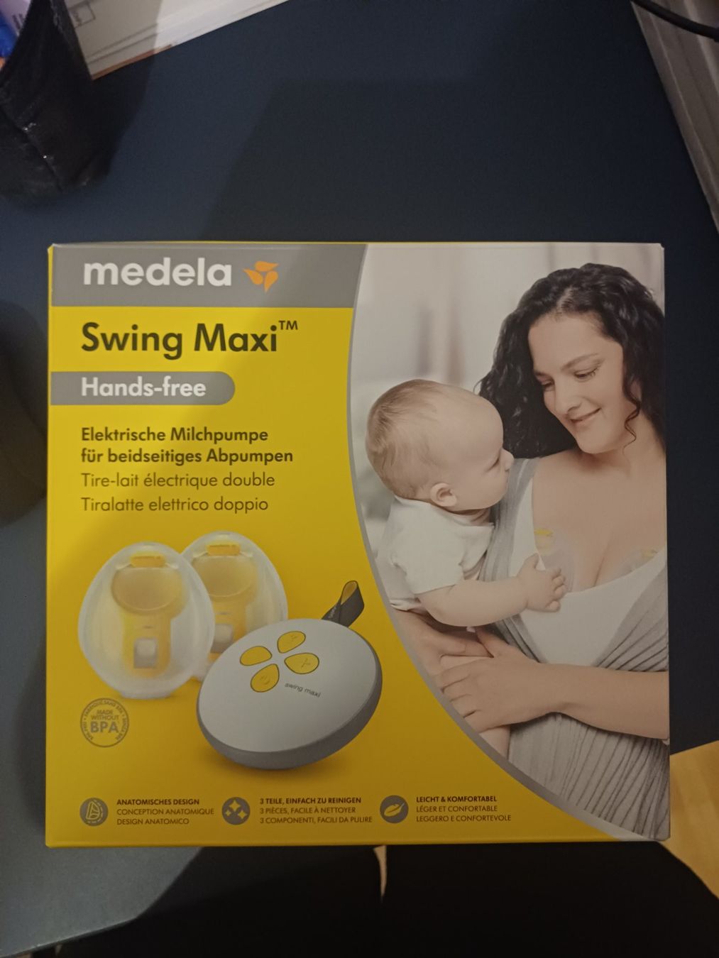 Medela Stillzubehör: Milchpumpe Swing Maxi Handsfree von MEDELA – Gebraucht aus Wiesendangen von Kare_1983
