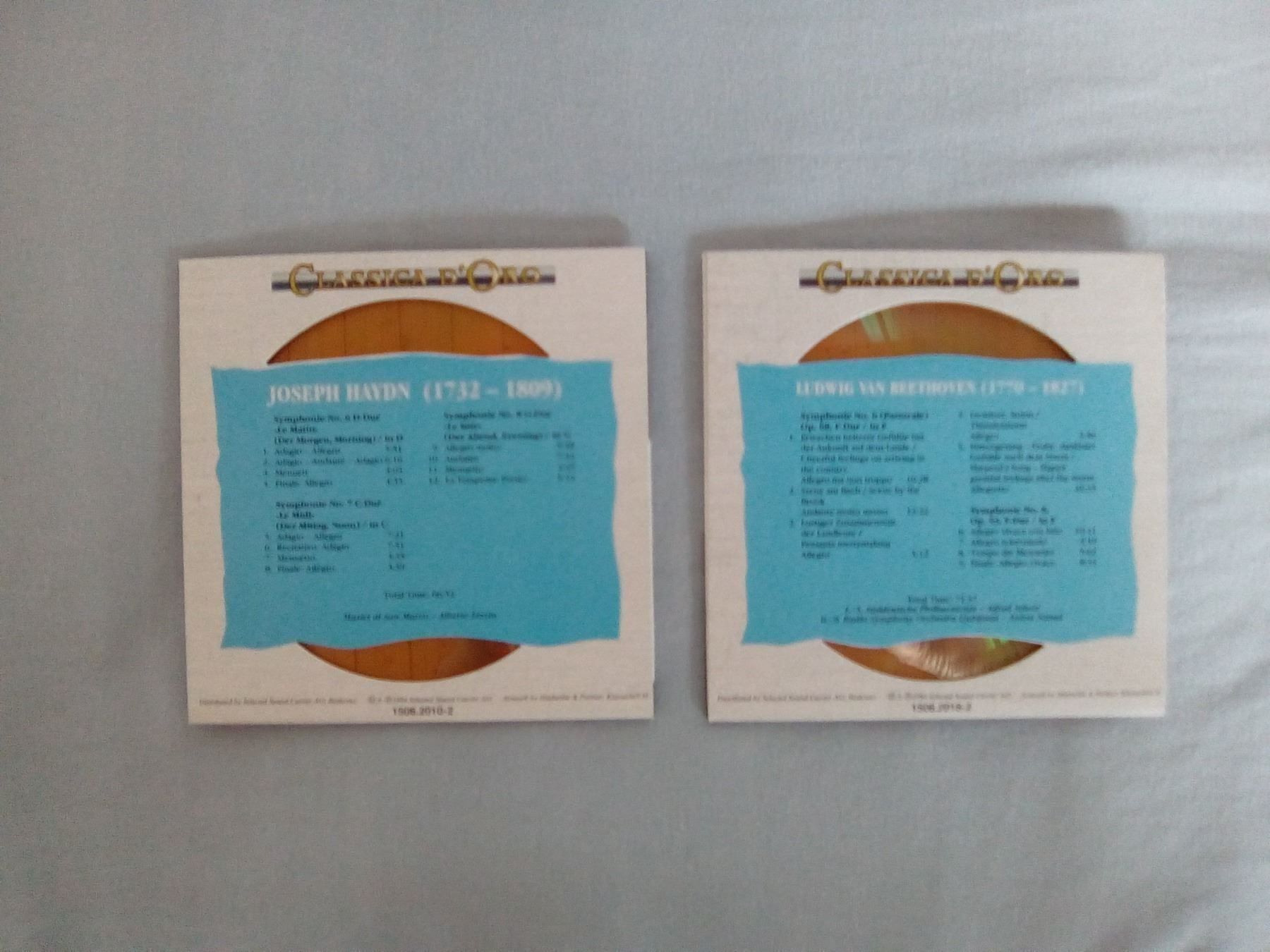 CDs: 2 CD Classica Haydn, Beethoven...., neu – Neu und originalverpackt aus Turbenthal von Nautop 1