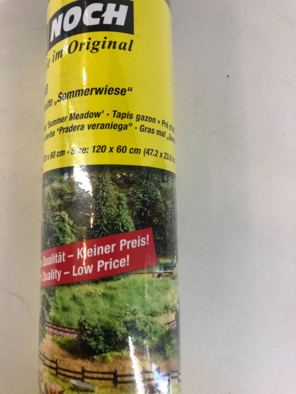 Noch Modellini di ferrovie: Noch 00280 Grasmatte "Sommerwiese" – Nuovo e nell'imballaggio originale da Rodersdorf venduto da Joerg11 1