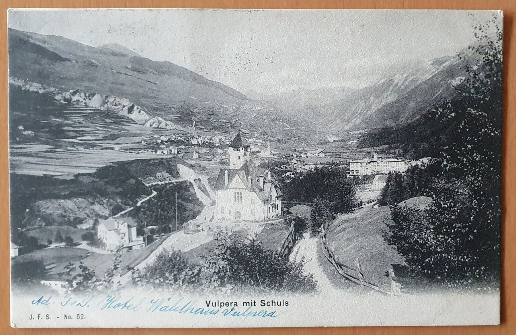 Cartoline postali: Vulpera mit Schuls 1909 – Usato da Kreuzlingen venduto da Rschweiz1