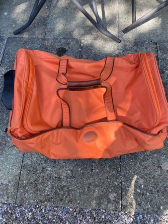 Longchamp Roller Bag in Orange