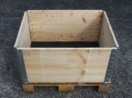 Palette mit Rahmen Faltrahmen Aufsatzrahmen