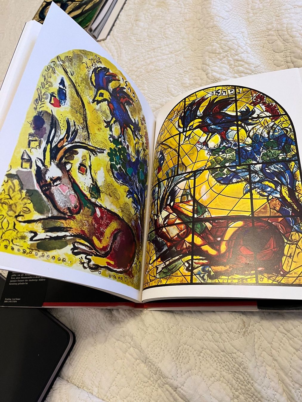 Libri: Die Glasfenster von Jerusalem, Marc Chagall – Usato da Kirchleerau venduto da Dalmi220 1