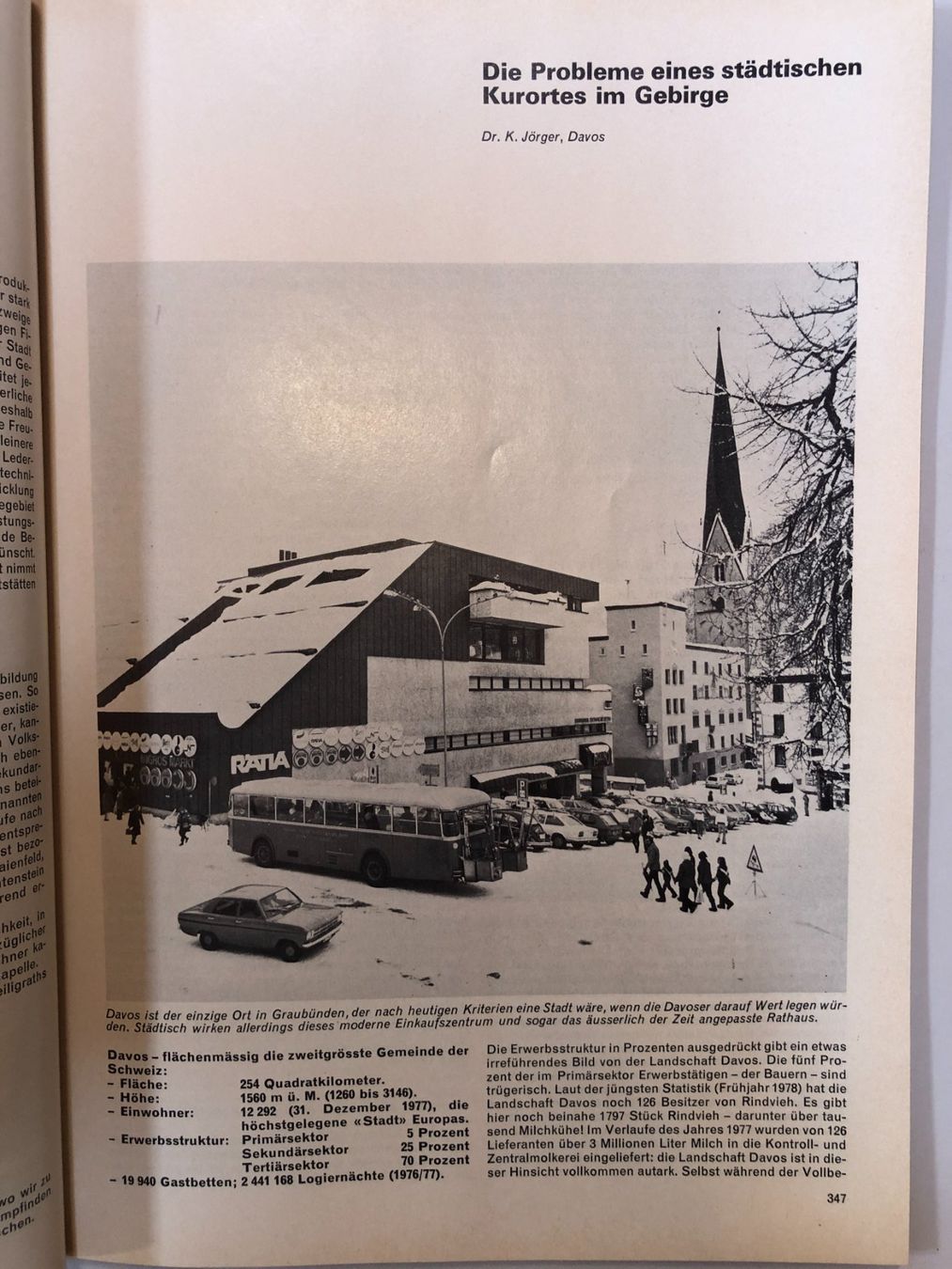 Zeitschriften & Magazine: Terra Grischuna Nr. 6/1978 - Bündner Städte – Gebraucht aus Weiningen ZH von dbuchi 4