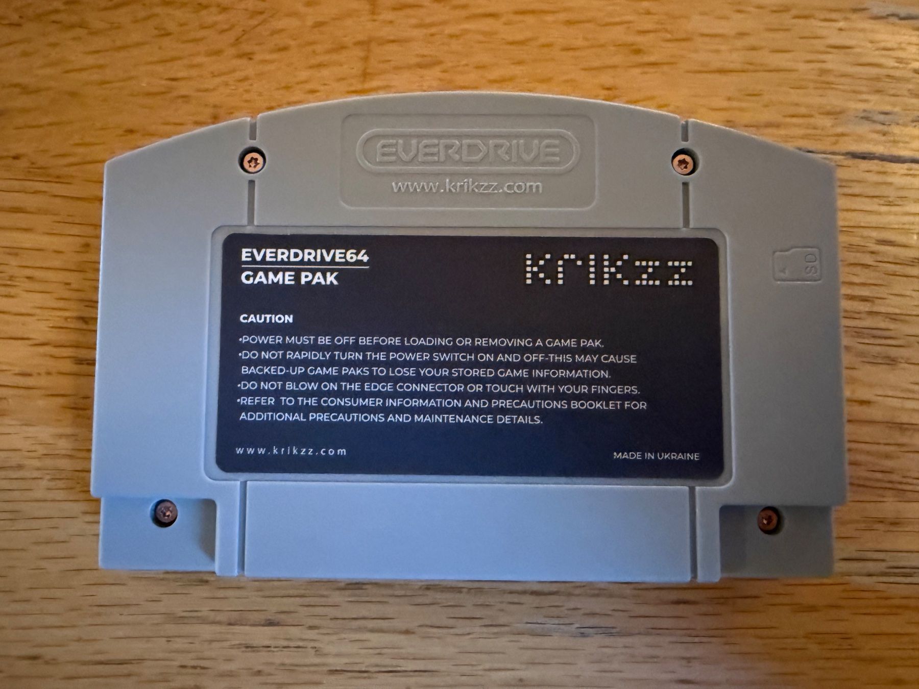 Nintendo Jeux: Krikzz EverDrive-64 X7 – Neuf (Voir description) à Vucherens par ne0fx 1