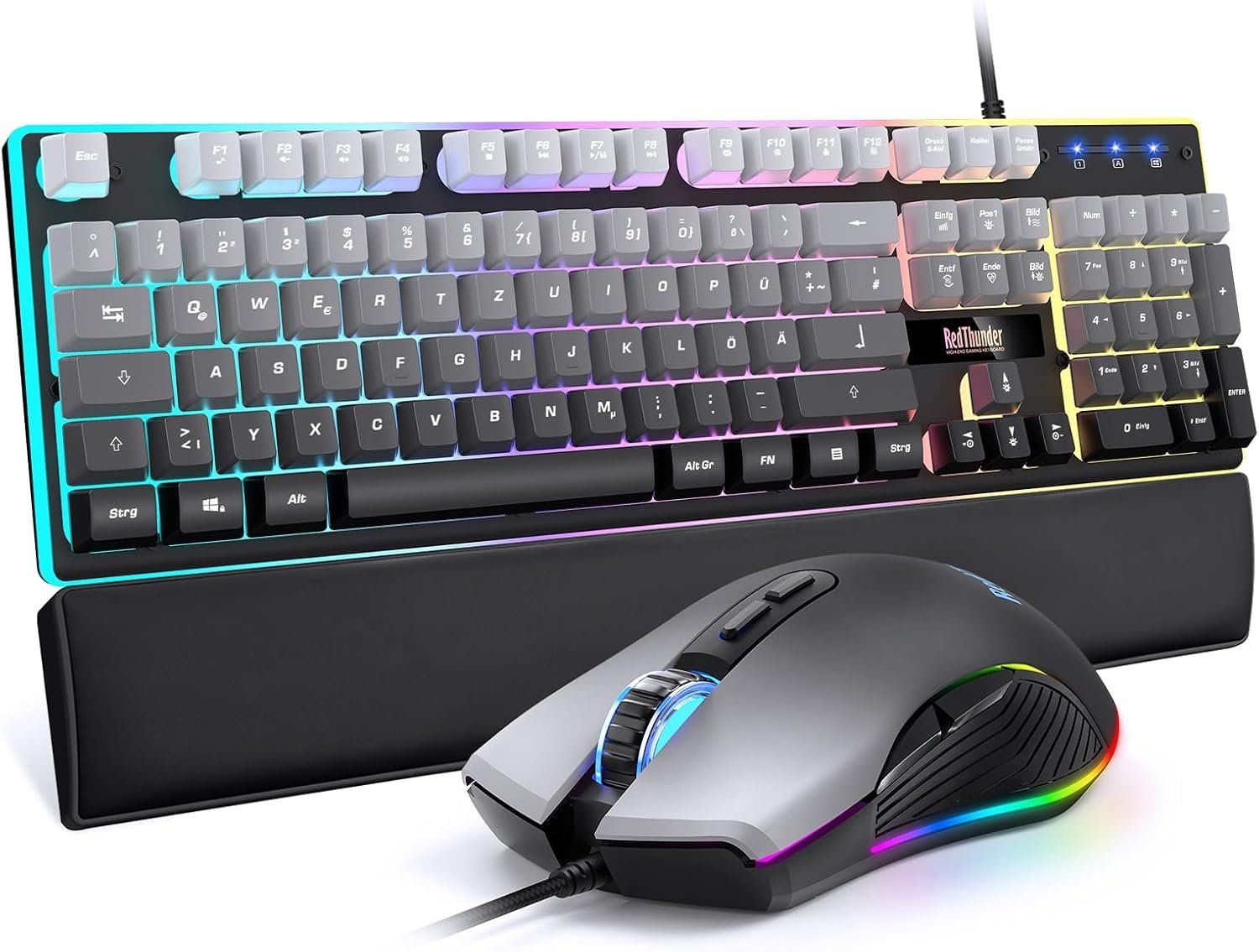 Claviers: Gaming Tastatur Maus QWERTZ DE Layout – Neuf avec emballage d'origine à Hundwil par pac_6jh8