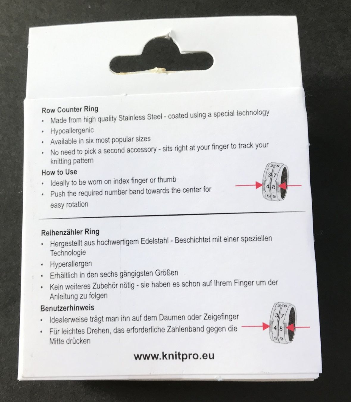 Kit bricolage: REIHENZÄHLER RING 10/19.8MM – Nuovo e nell'imballaggio originale da Ostermundigen venduto da Wyatt-Earp 1