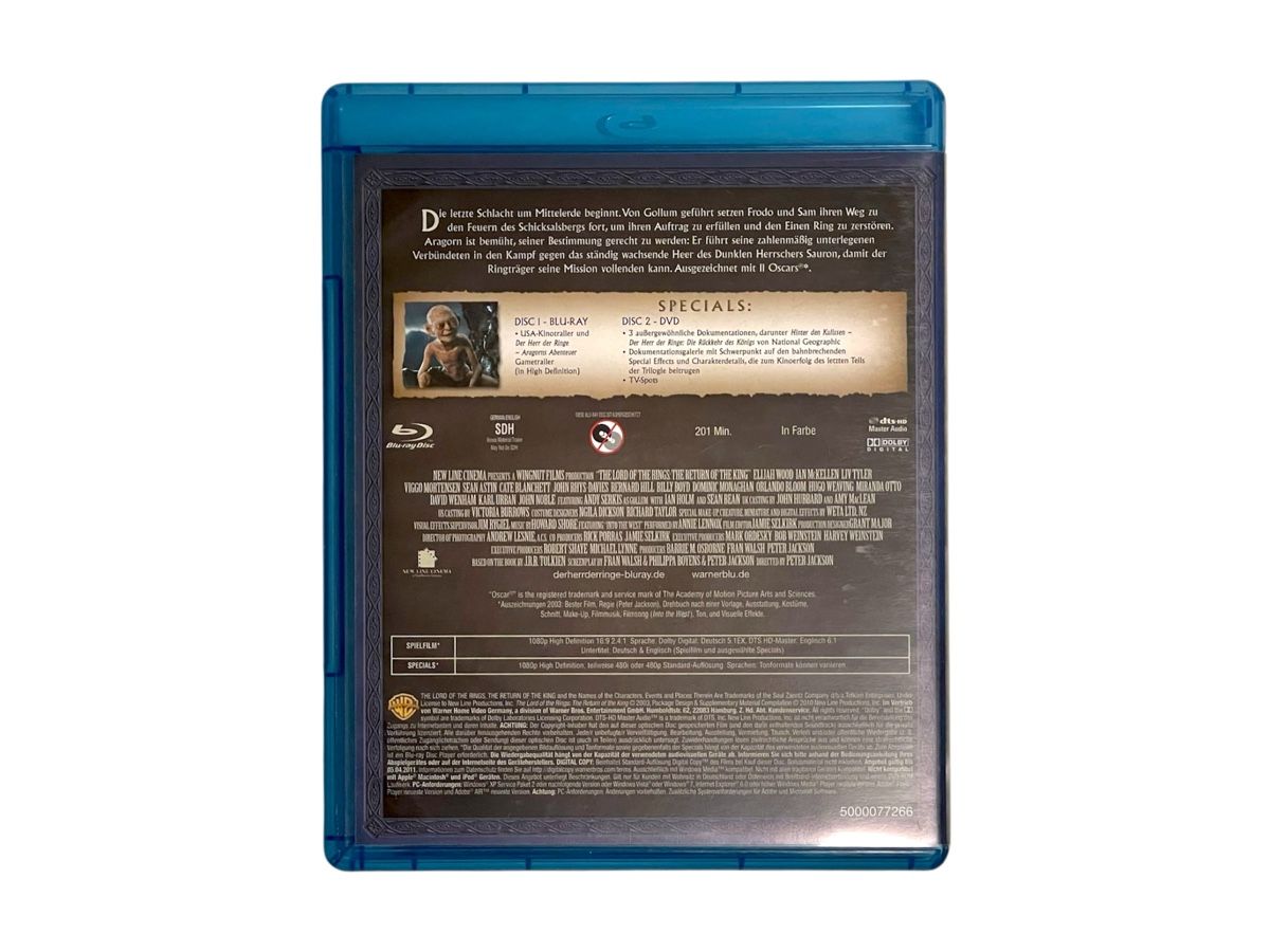 Tutti i DVDs: Herr der Ringe Trilogie - Blu-ray - Top Zustand! – Usato da Luzern venduto da woti-shop 8