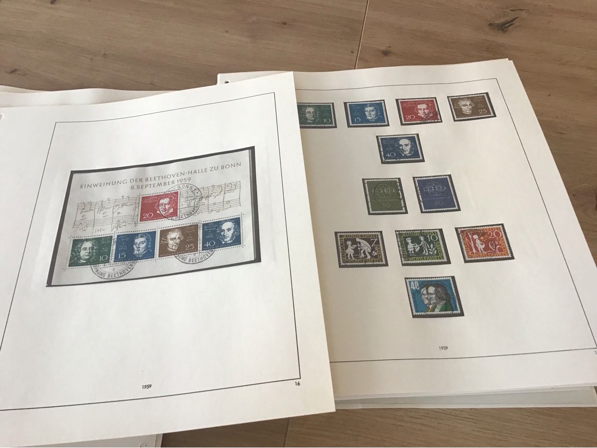 Alle Briefmarken: BRD SAFE von 1949-1979 mit gest.Marken – Gebraucht aus Nax von pos_dyd6 6